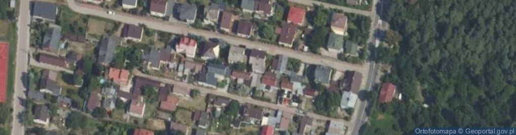 Zdjęcie satelitarne Harcerska ul.
