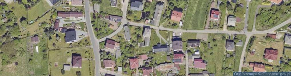 Zdjęcie satelitarne Harcerska ul.