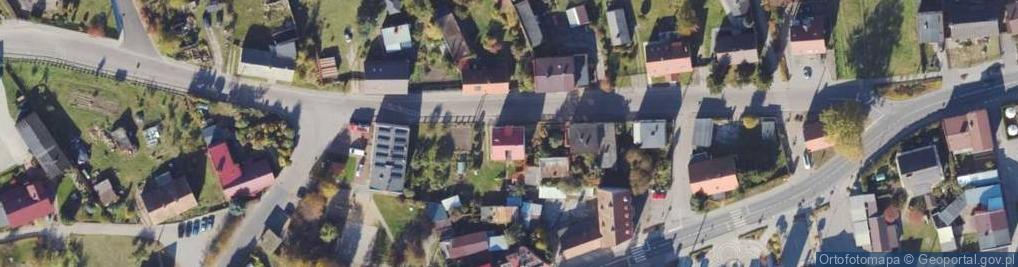 Zdjęcie satelitarne Harcerska ul.