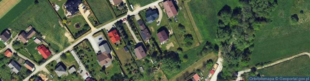 Zdjęcie satelitarne Habdasów ul.