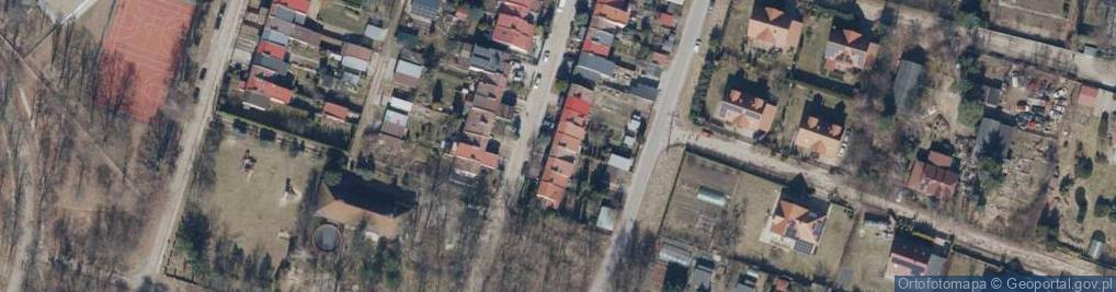 Zdjęcie satelitarne Halna ul.