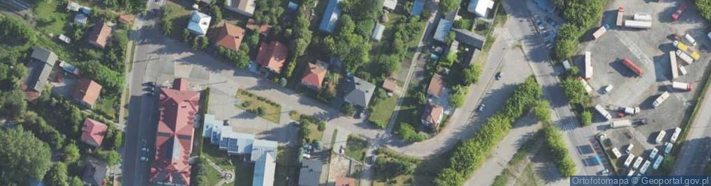Zdjęcie satelitarne Handlowa ul.