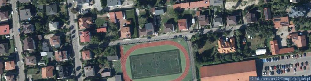 Zdjęcie satelitarne Harcerska ul.