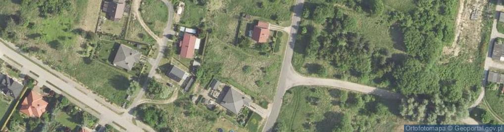 Zdjęcie satelitarne Harcerska ul.