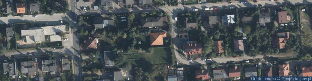 Zdjęcie satelitarne Harcerska ul.