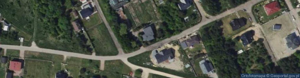 Zdjęcie satelitarne Harcerska ul.