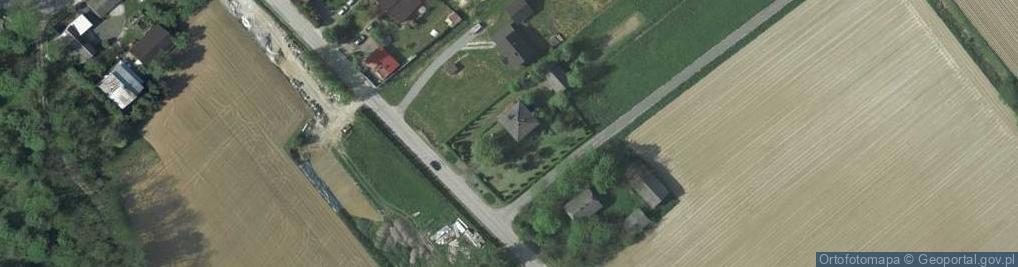 Zdjęcie satelitarne Harcerska ul.