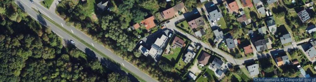 Zdjęcie satelitarne Harcerska ul.
