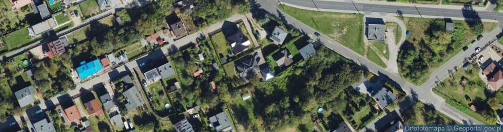 Zdjęcie satelitarne Harcerska ul.