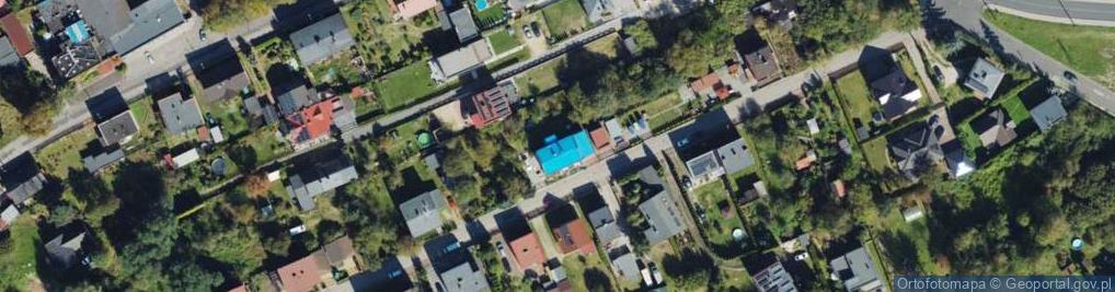 Zdjęcie satelitarne Harcerska ul.
