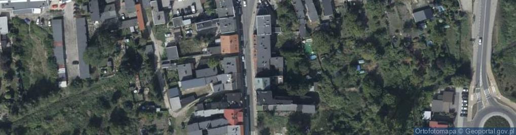 Zdjęcie satelitarne Hallera Józefa, gen. ul.