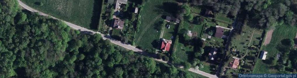 Zdjęcie satelitarne Harcerska ul.