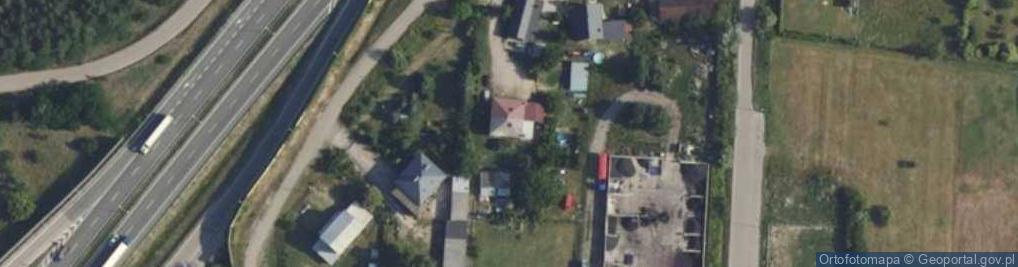 Zdjęcie satelitarne Handlowa ul.