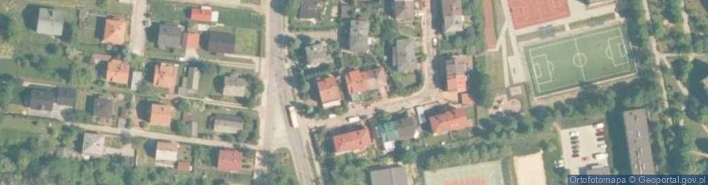 Zdjęcie satelitarne Hardego, kpt. ul.