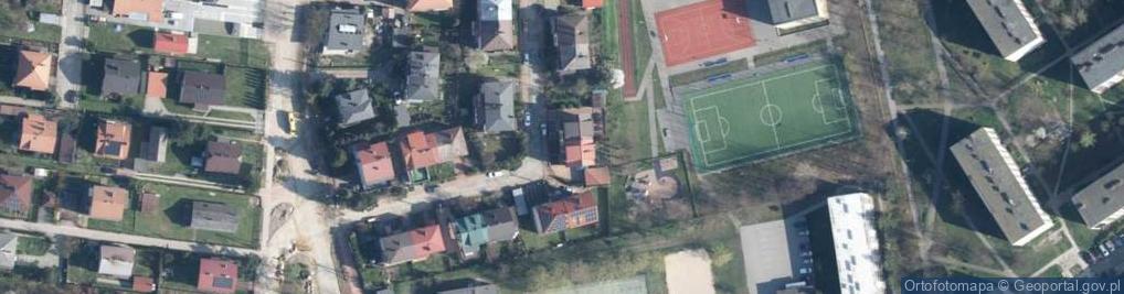 Zdjęcie satelitarne Hardego, kpt. ul.