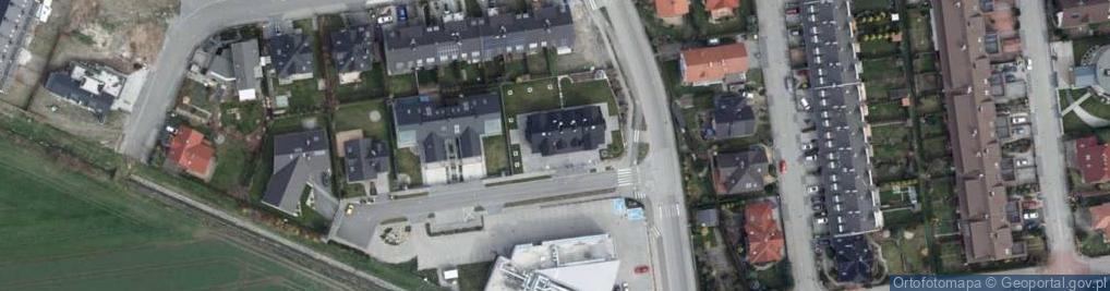 Zdjęcie satelitarne Halicka ul.