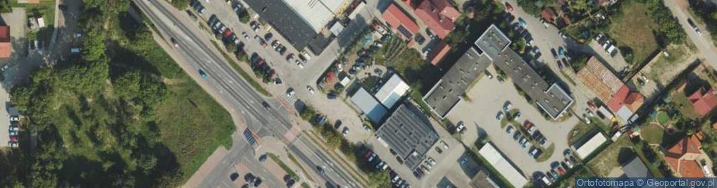 Zdjęcie satelitarne Handlowa ul.