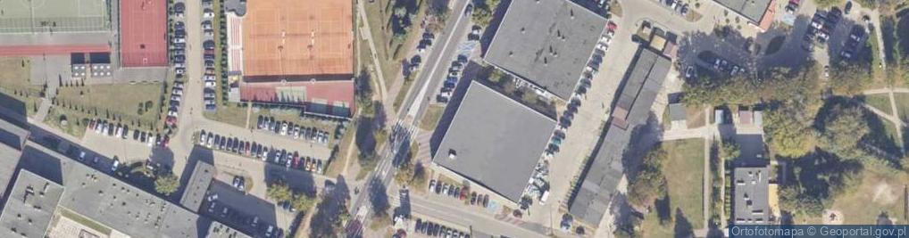 Zdjęcie satelitarne Hallera Józefa, gen. ul.