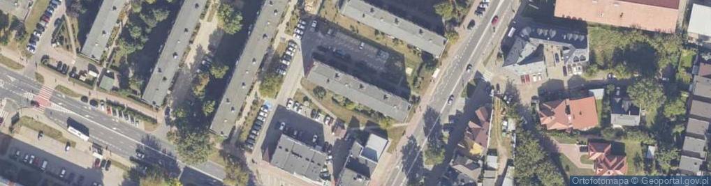 Zdjęcie satelitarne Hallera Józefa, gen. ul.