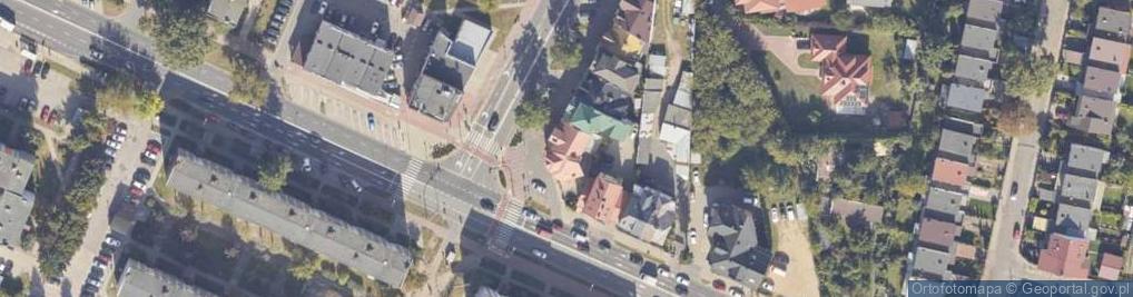 Zdjęcie satelitarne Hallera Józefa, gen. ul.