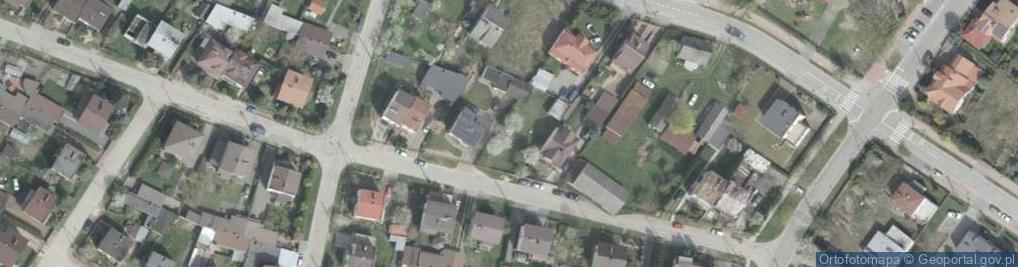Zdjęcie satelitarne Harcerska ul.