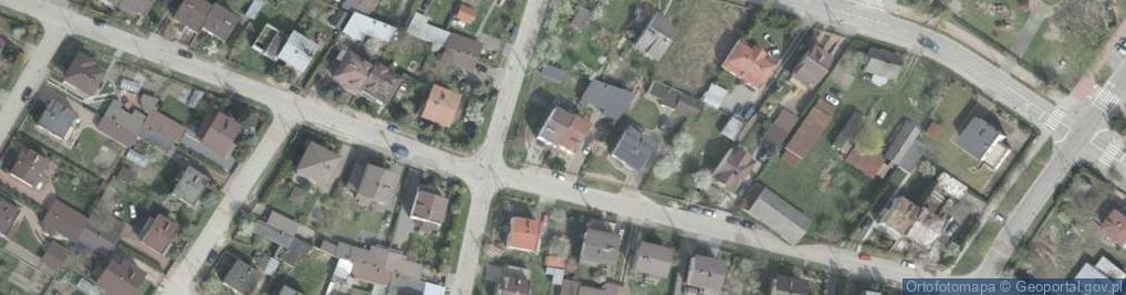 Zdjęcie satelitarne Harcerska ul.