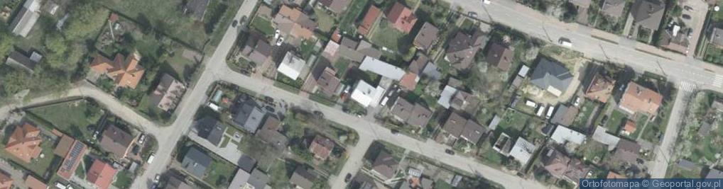 Zdjęcie satelitarne Harcerska ul.