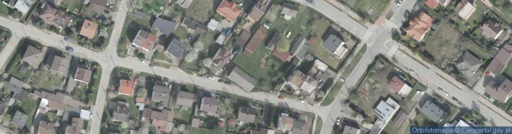 Zdjęcie satelitarne Harcerska ul.