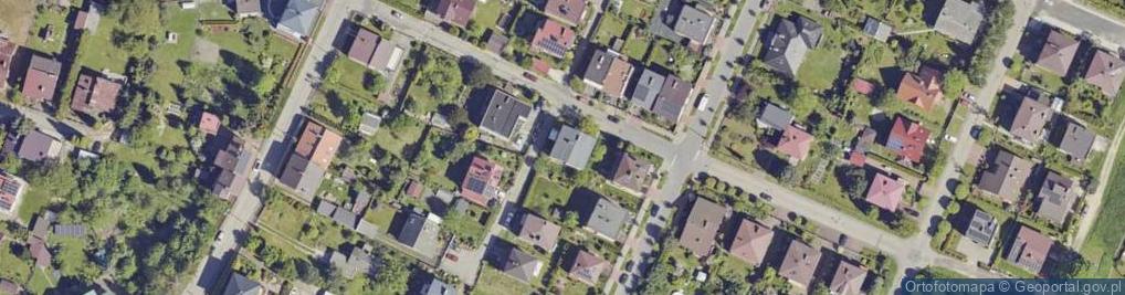 Zdjęcie satelitarne Harcerska ul.