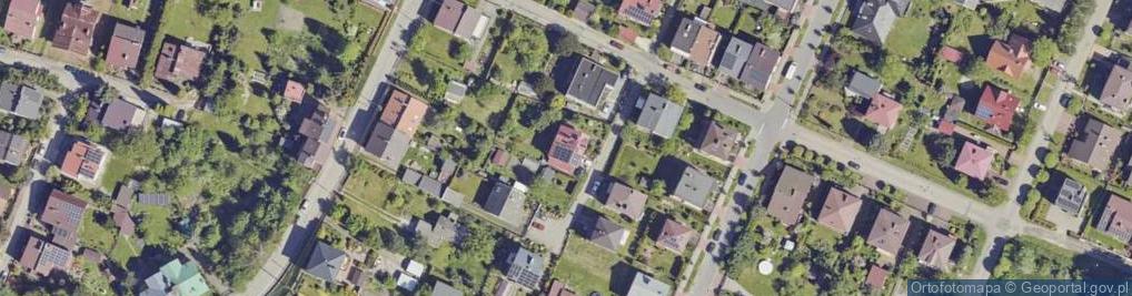 Zdjęcie satelitarne Harcerska ul.