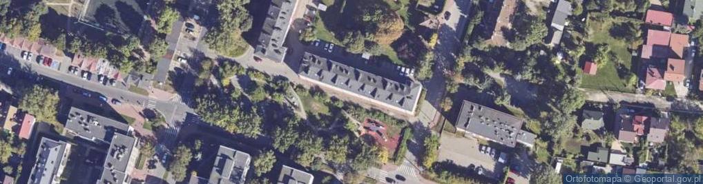 Zdjęcie satelitarne Harcerska ul.