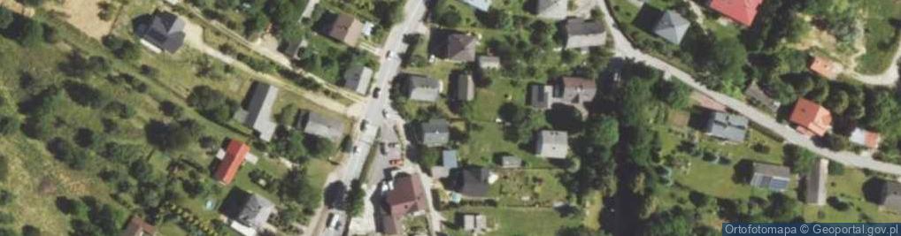 Zdjęcie satelitarne Harcerska ul.