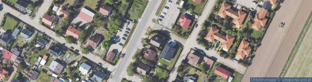Zdjęcie satelitarne Harcerska ul.