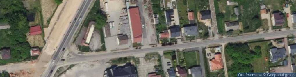 Zdjęcie satelitarne Handlowa ul.