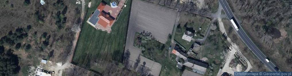 Zdjęcie satelitarne Harcerska ul.