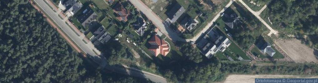 Zdjęcie satelitarne Harcerska ul.