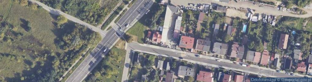 Zdjęcie satelitarne Halinowska ul.