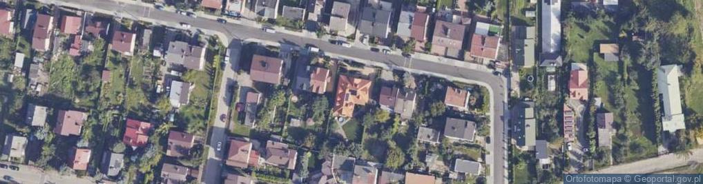 Zdjęcie satelitarne Halinowska ul.