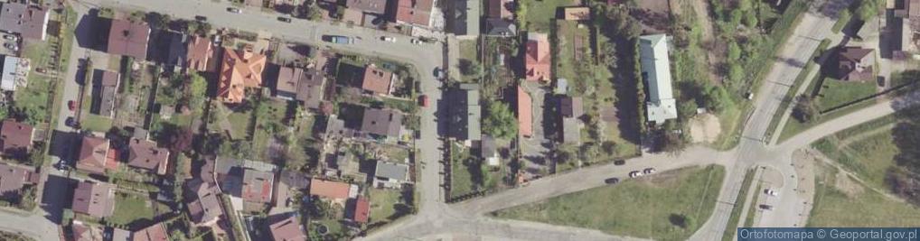 Zdjęcie satelitarne Halinowska ul.