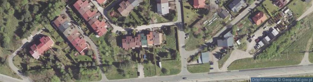 Zdjęcie satelitarne Hańskiego Witolda ul.