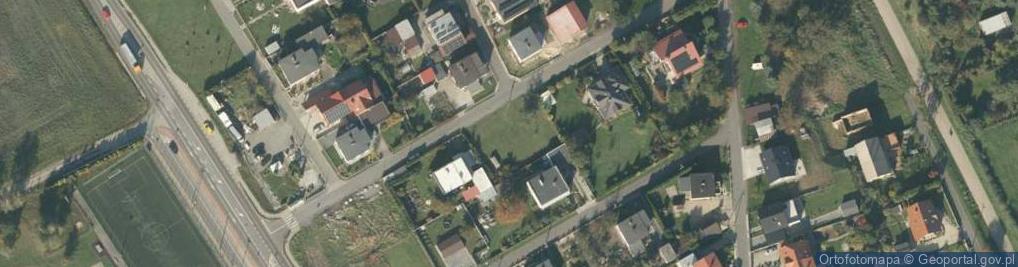 Zdjęcie satelitarne Harcerska ul.