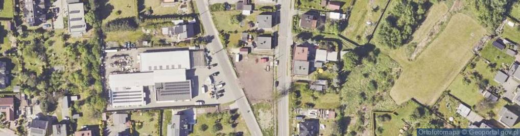 Zdjęcie satelitarne Halembska ul.