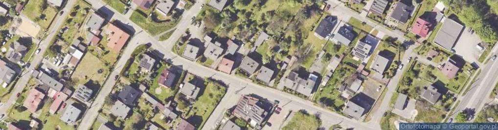 Zdjęcie satelitarne Harcerska ul.