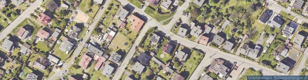 Zdjęcie satelitarne Harcerska ul.