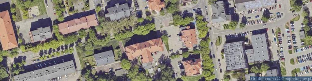 Zdjęcie satelitarne Hallera Józefa, gen. ul.