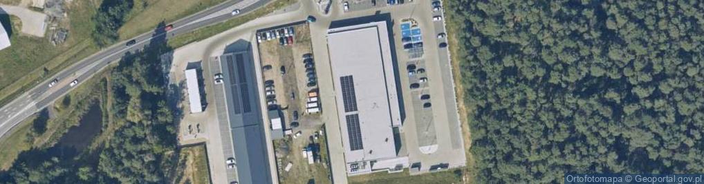 Zdjęcie satelitarne Handlowa ul.