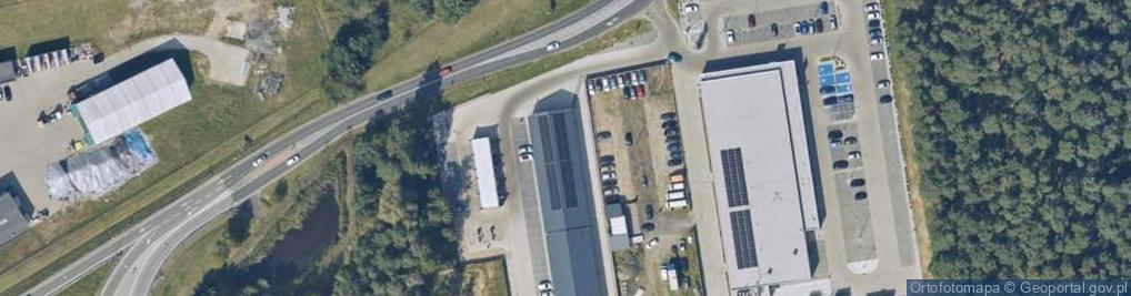 Zdjęcie satelitarne Handlowa ul.