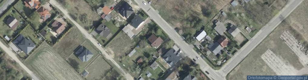 Zdjęcie satelitarne Handlowa ul.