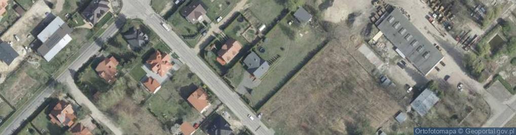 Zdjęcie satelitarne Handlowa ul.