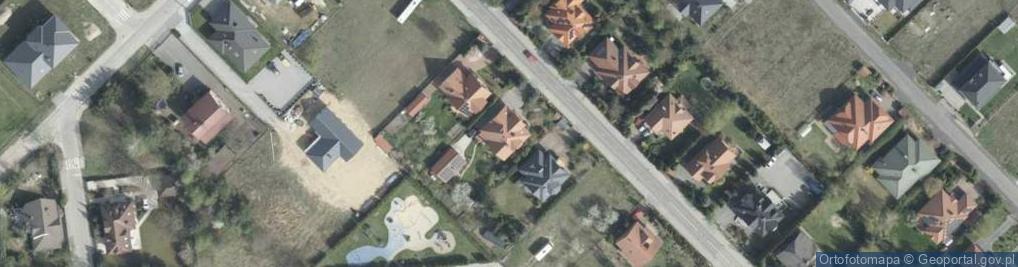 Zdjęcie satelitarne Handlowa ul.